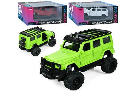 Машинка AS-2036 (48шт) АвтоСвіт, 1:36, метал, інер-я, 13см, гумове колесо, відчиняются двері,3кол, в