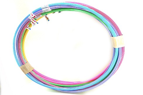 Обруч Зебра 1 малий (упак10шт) (68 см) Пол0173 УПАК 10шт