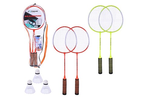 Бадмінтон арт. BD20599  дві ракетки, набір воланов у сумці
