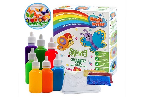 Набір для творчості Magic water. Creative gel SPRING  MV6031-04