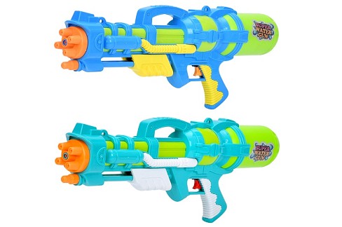 Водяний бластер 184 (48шт) 48см, 2 кольори, у пакеті, 25,5-57-9см