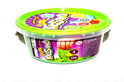 Кінетичний пісокKidSand" 500г (24), KS-01-02 ШТ"