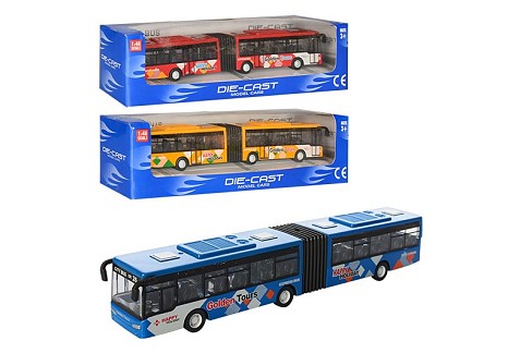Автобус 632-30 (72шт) інерція, 3 кольори, в коробці, 26-6,5-7см