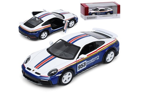 Машина KT5467WFB (24шт) інерція, метал, 12,5см, 1:36, відчиняються двері, гумові колеса, в коробці,