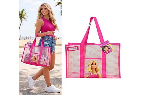 Сумка шопер Barbie арт. KH123/001L (25шт)  46*33*8 см