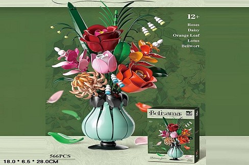 Конструктор арт. 13069 (28шт/2)   566дет. короб. 18*6,5*28см