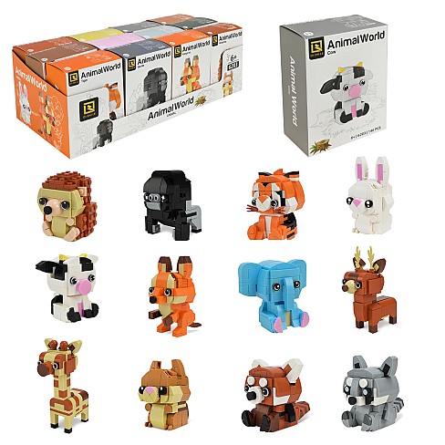 Конструктор арт. 6203 (216шт) 76-148дет.  короб. 10*6*13см 18 дисплеїв,41,2*17,8*13с УПАК12