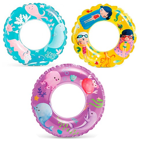 Круг 59242 (36шт) діаметр 61 см, 6-10років, 3 види, прозорий, в кульці, 25-16см