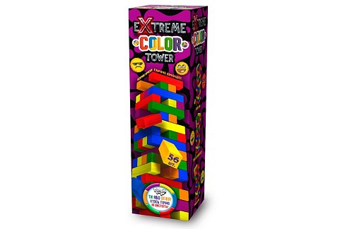 Розвиваюча настільна гра EXTREME COLOR TOWER" (8)  G-ECT-01U"