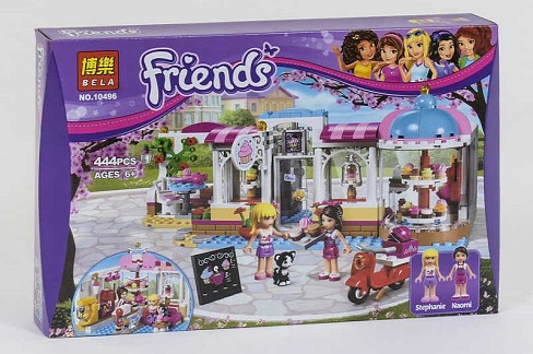 Конструктор Fr" 10496 (24) "Кондитерська" 444 дет, в коробці"