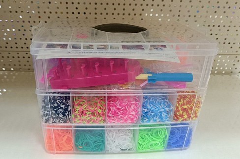 Резинка для плетіння Велика Валізк(1/24) SA-0240