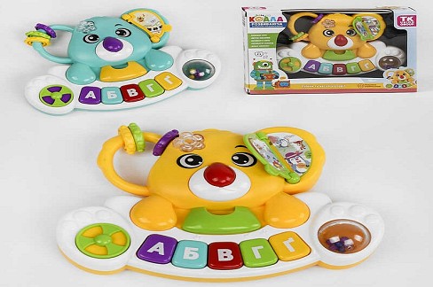 Піаніно 83576 (36) ТК Group", 2 кольори, УКР. МОВА, "Коала", підсвічування, вивч. алфавіту, мелодії"