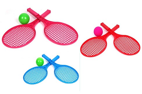 Ракетка мала (салатова,помаранчева)  (40шт) Тех0373ШТ