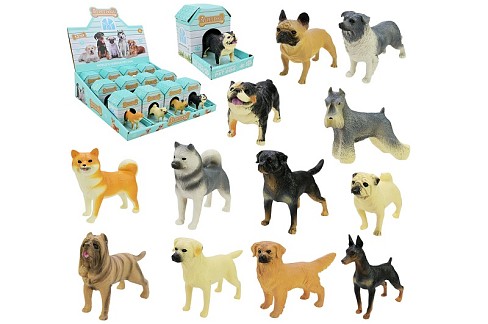 Тварини песики арт. TBS090 УПАК12шт(144шт/2) р-р 7*6 см, 12 дисп бокс по12шт 20*7,5*18см.