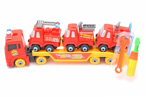Автовоз конструктор 8637 в ковпаку р.43x15x10 см YG Toys