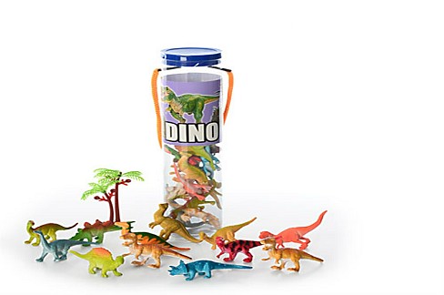 Динозаври T806CУПАК20шт (120шт) 12шт, 6см, в колбі5-23-5см, 20шт в дисплеї 26,5-24-21,5см