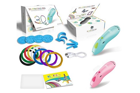 3D ручка 9901/9901A з набором.2кол.кор.25*6,6*19,5 /48/