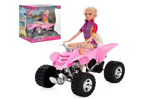 Лялька 68237 (18шт) 30см, шарнірна, квадроцикл 27см-інерц, в кор-ці, 28,5-31,5-19см