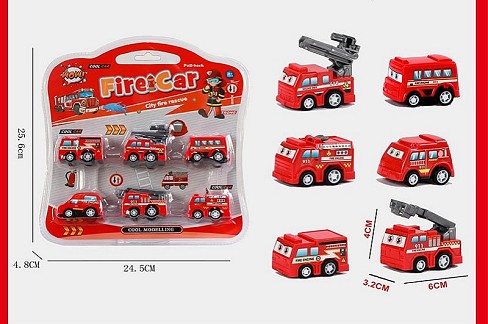 Набір транспорту арт. 265-17C (120шт/2)   6машинок планш. 24,5*4,8*26,5см