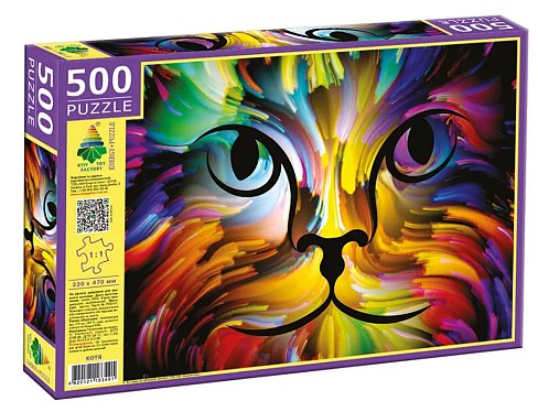 Пазли 500  Котя"  Ен3491"