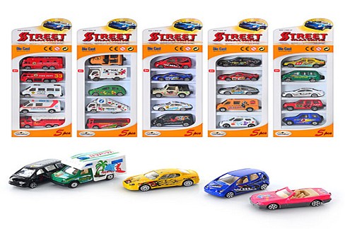 Набір машинок PT 2006 (96шт) мет, 6 видів, 5 шт, в кор-ці, 31,5-11-4см