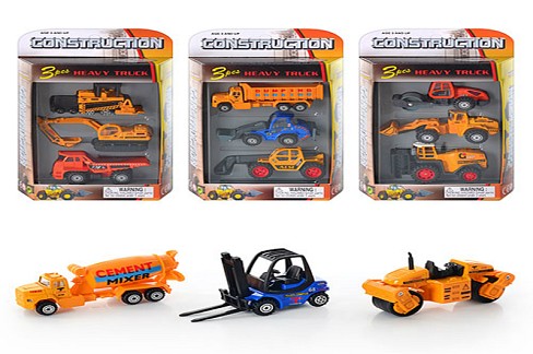 Набір машинок PT 2071 (72шт) мет,будтехніка, 4 види, 3 шт, в кор-ці, 23-14-4,5см