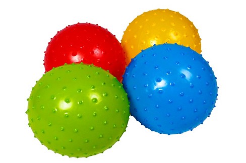 М'яч 6' їжак BT-PB-0228 5кол.35г сітка /240/ УПАК10шт