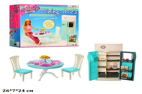 Меблі Gloria 2812 їдальня з холодильником кор.26*7*24 /36/