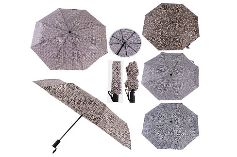 Парасолька арт. HS3352 4 види 8 спиць*55см купол 95см довжина зібр 28,5см, розкр 56,5см