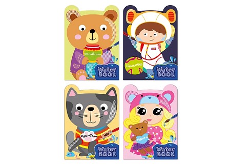 Видання для дозвілля  серія Water Book" МІКС РМ82 УПАК4шт"