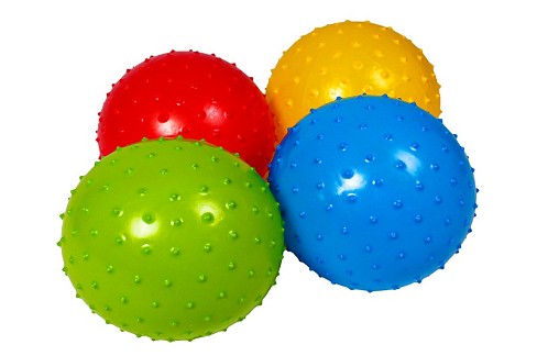 М'яч 9' їжак BT-PB-0229 5кол.50г сітка /240/ УПАК10шт