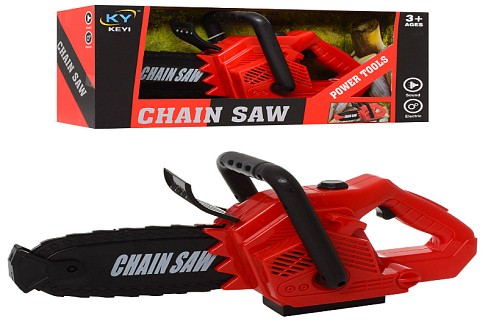 Бензопила KY1068-109 (18шт) 30см, звук, рухомі деталі, на бат-ці, в кор-ці, 33-16,5-12,5см