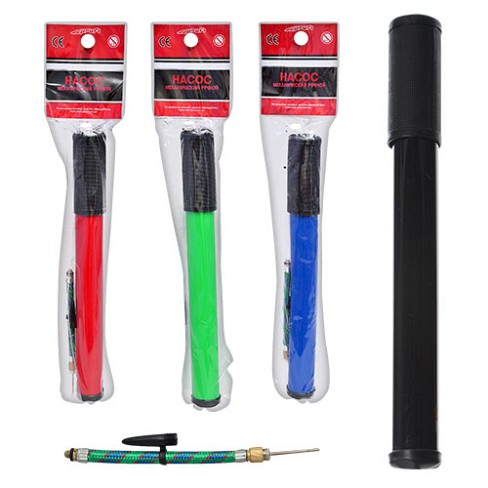 Насос MS 0117 (100шт) 12 дюймів, з еластичною трубкою,ручний,4 кольори