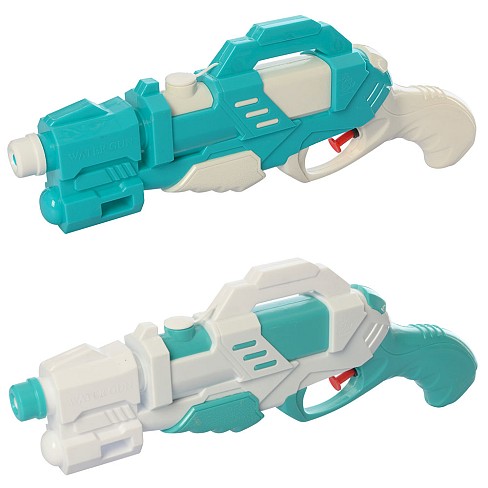 Водяний пістолет M 5835 (120шт) помпа, розмір середній, 31см, 2 кольори, кул, 13-31-4см