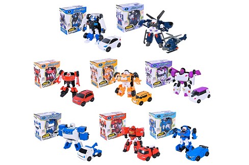 Трансформер 500 (60шт) ТВТ, 11,5см, 8 видів, в кор-ці,16-17,5-8,5см