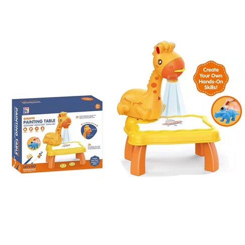 Проектор T18 (48шт) 20,5-25,5-16см, слайди, маркери, фарби, фигурки 12шт,  на бат-ці, в кор-ці, 24-2