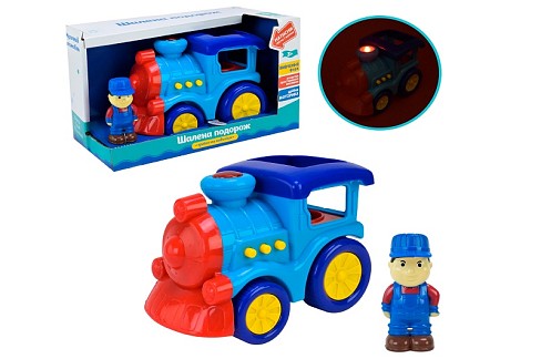 Машина муз. арт. PL-724-35 (72шт/2) Грайся та навчайся" батар., звук, світло, короб. 23,5*11,5*14,5"