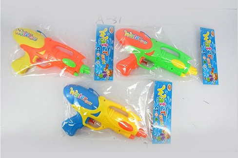 Водяний пістолет арт. A-31 (240шт/2) 3 кольори пакет.