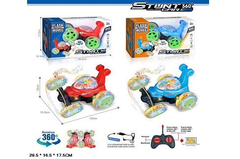 Р.К.Трюкач 909A акум.USB.муз.світ.оберт.на 360гр.2кол.кор.28,5*16,5*17,5 /36/