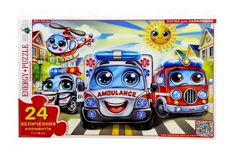 Гра-пазл 24 Спецтранспорт  Ен8274