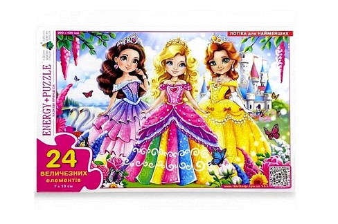 Гра-пазл 24 Казкові принцеси  Ен8267