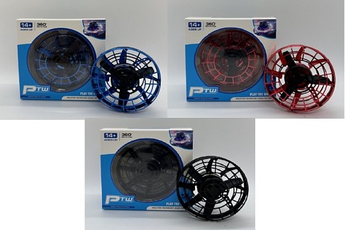 Іграшка запускачка арт.  818, Літаюча спінер сфера, USB-зярядний пристрій, 3 кольри, 360*, світло, к