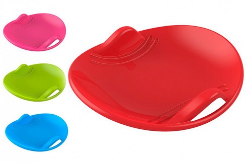 Сани-льодянка,(голуб,салат.,черв),(60х59х11см, макс - 40кг) Тех5057