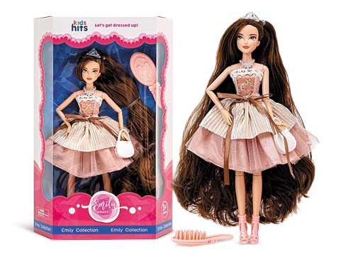 Лялька арт. KH23/008 (24шт)   Emily Romantic короб. 23*34.5*6.2 см