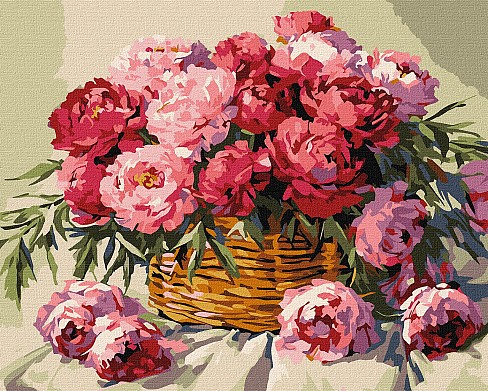 Картина по номерах Мелодія цвітіння" 40x50см  KHO3304"