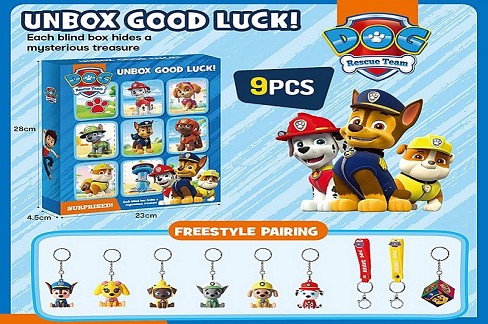 Ігровий набір арт. CWD-1 (60шт/2)  9 сюпризів короб. 23*4,5*28см