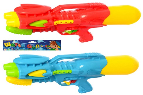 Водяний автомат M 5814 (24шт) помпа, розмір великий, 38см, 2 кольори, кул, 23-45-8см