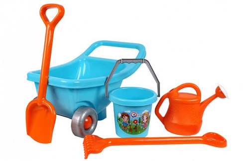 Тачка №3 з пісочним набором (54.5 х 32.5 х 29.5 см) Тех4265