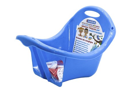 Гойдалка-Лелека блакитна  (анатом.форма,2 рівня фікс.) (арт.5377) -/6