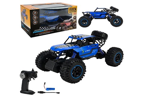 Машина р/к арт. PM3403 BLUE (18шт),POWERMOTORS",1:14,синiй колiр,акум., у кор.34*22*19см."